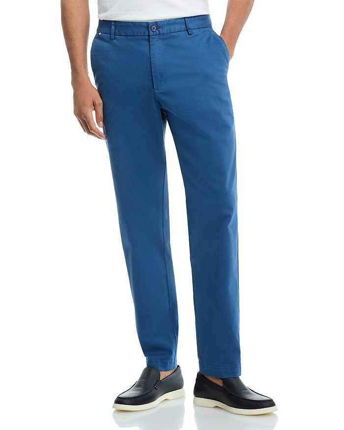 

Брюки Kane Regular Tapered Fit BOSS, синий