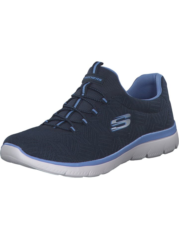 Элегантные туфли на шнуровке Skechers, синий