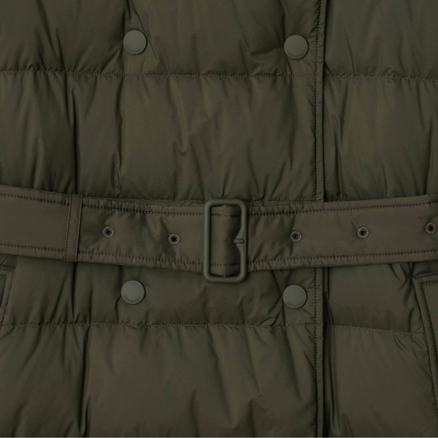 Пуховая куртка Burberry, женская, зеленый — фото 2
