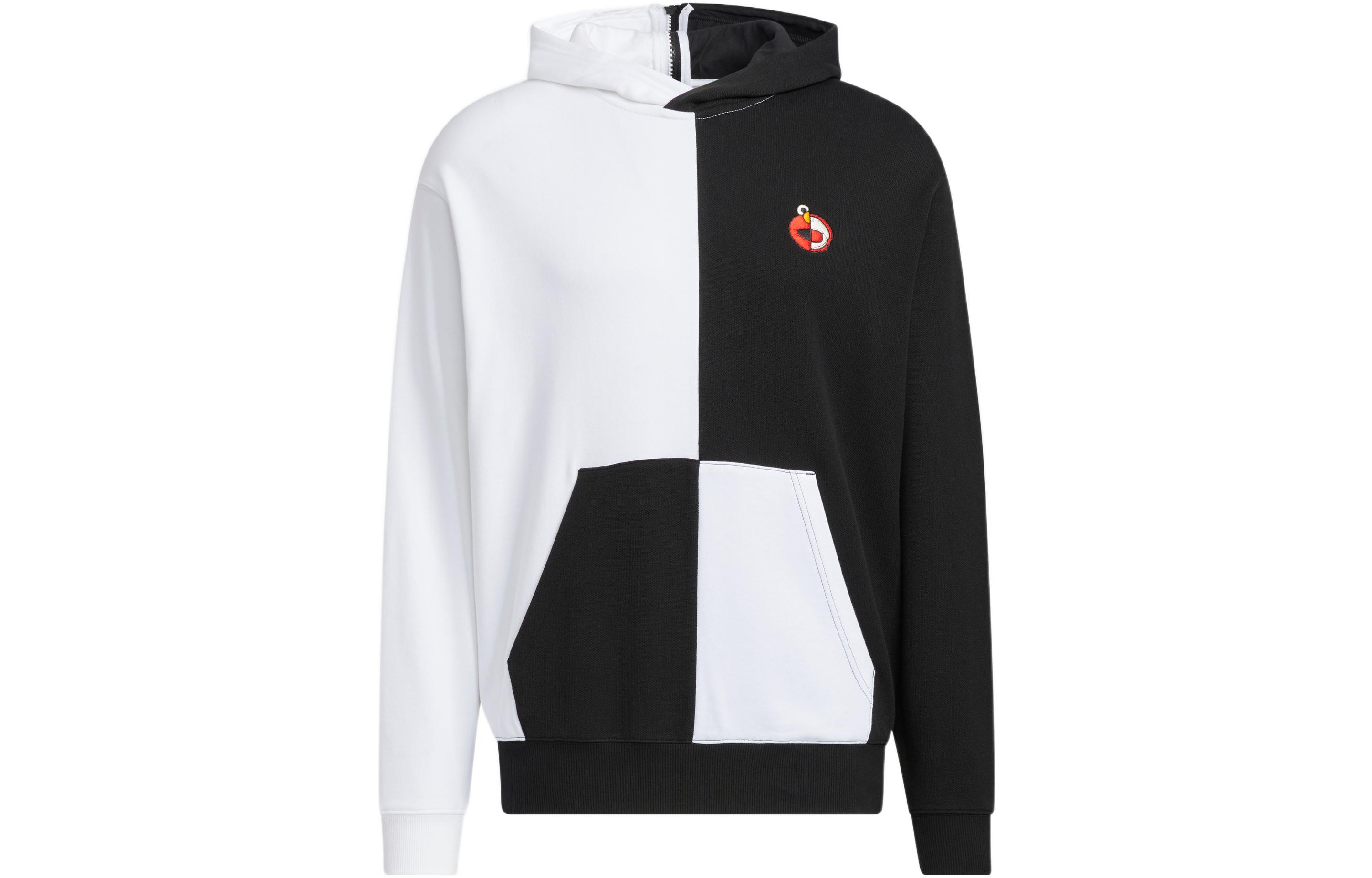 Adidas Neo Толстовка Sesame Street X Unisex черная белая — фото 3