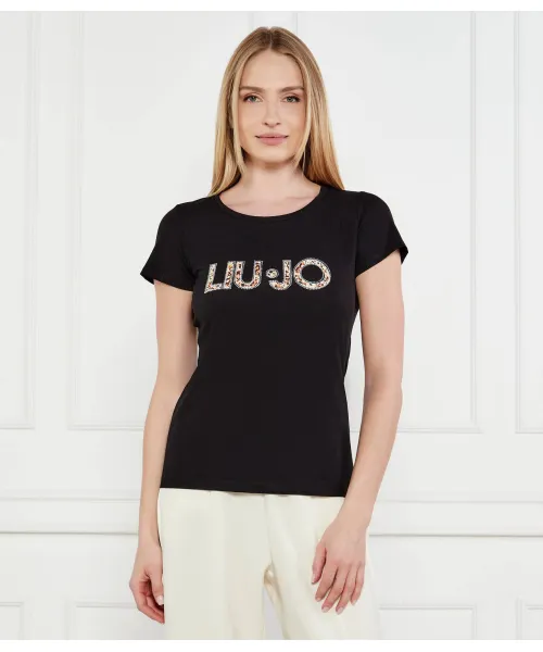 

Футболка Regular fit Liu Jo Beachwear, черный