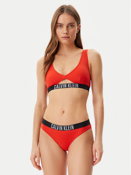 Нижняя часть бикини KW0KW02856 Calvin Klein Swimwear, красный — фото 2