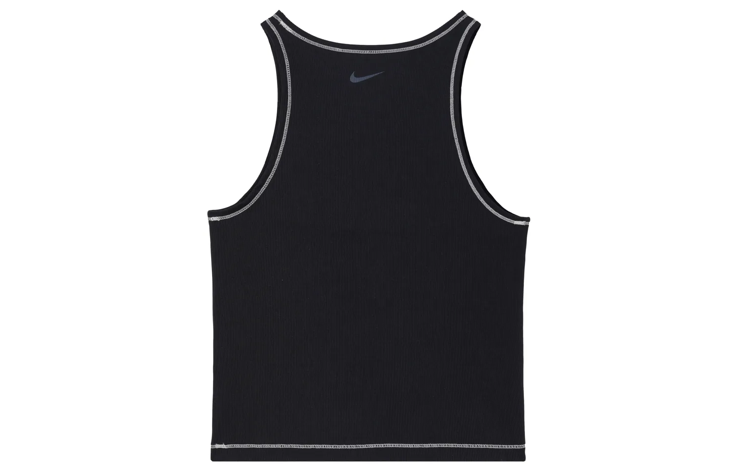 Nike Топ-майка женская черный/светло-ореховый — фото 3