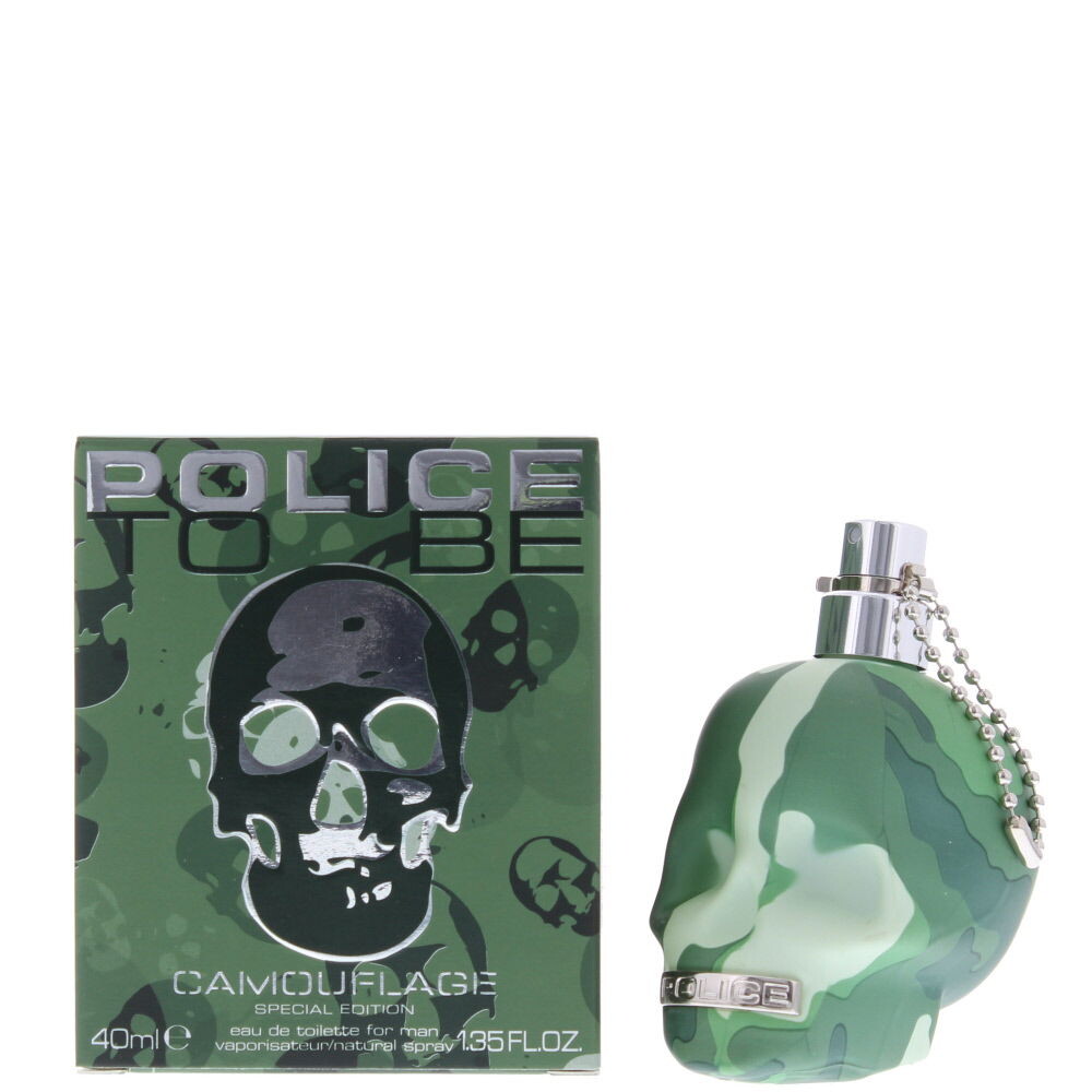 

Одеколон To be camouflage eau de toilette Police, 40 мл