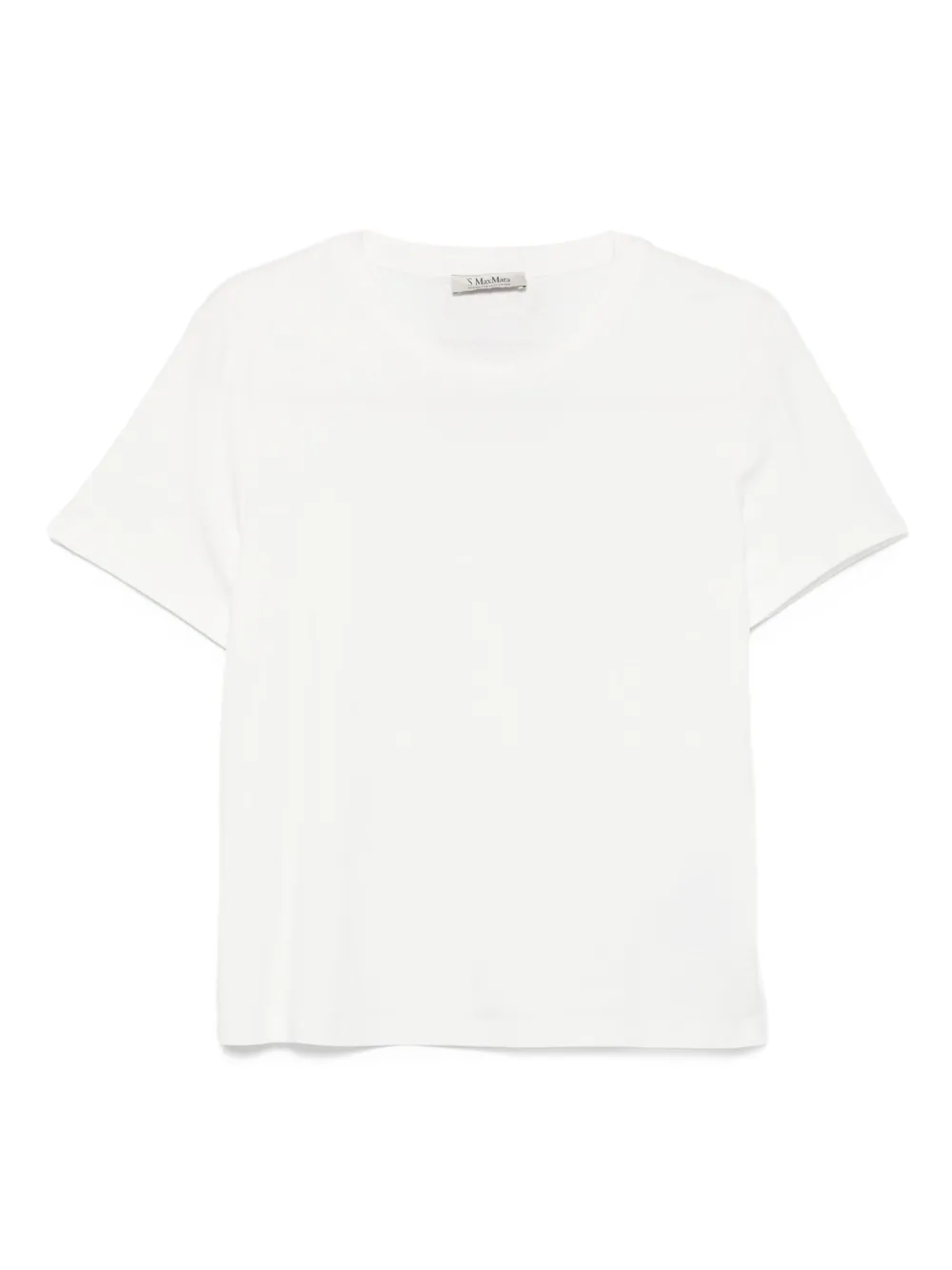 

Футболка с нашивкой-логотипом 'S Max Mara, белый