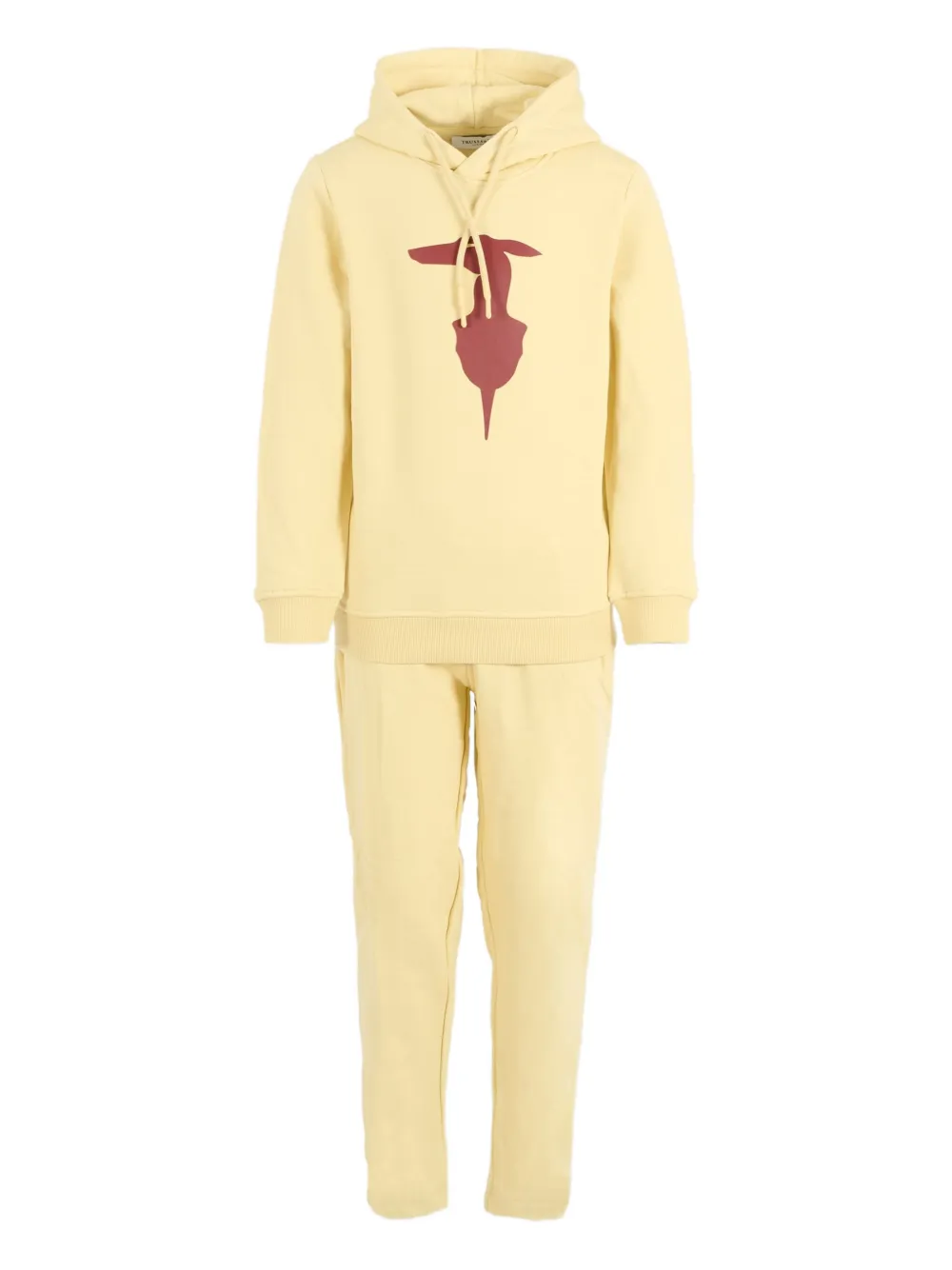

Спортивный костюм с логотипом TRUSSARDI JUNIOR, желтый