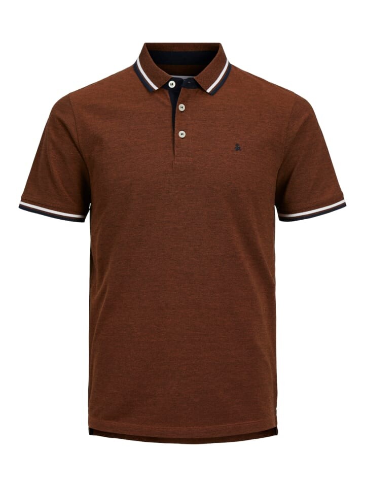 

Футболка поло Jack & Jones, коричневый