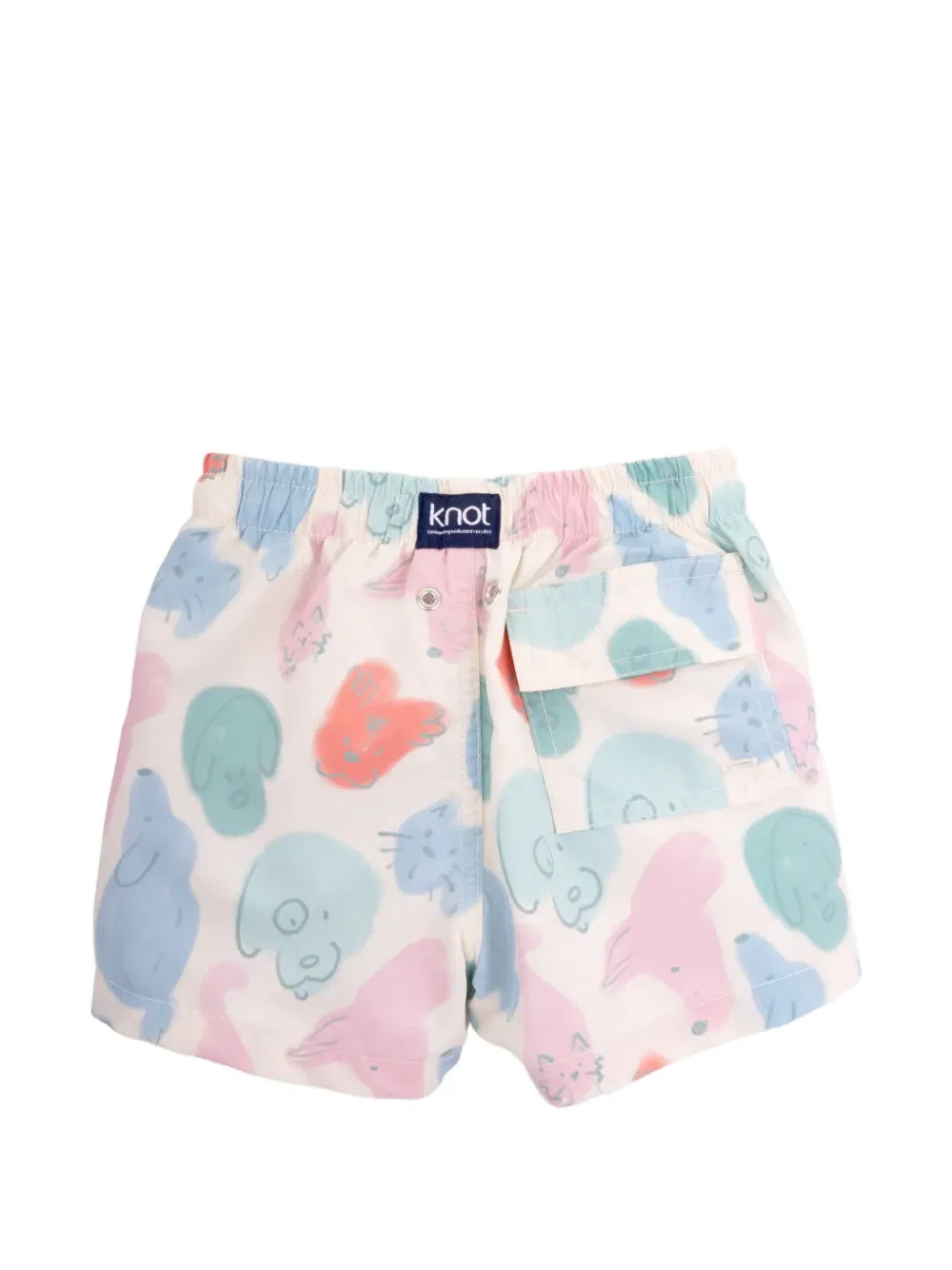 Плавки Parker с животным принтом Knot, нейтральный — фото 2