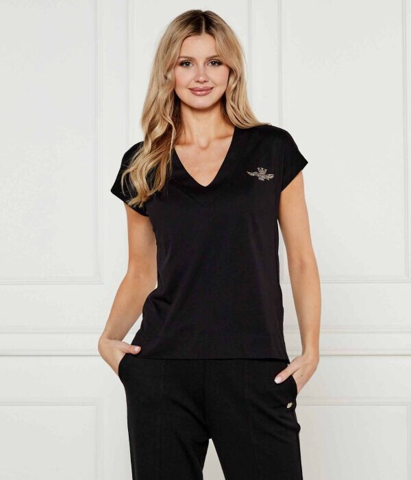 

Футболка женская Aeronautica Militare Regular Fit, черный