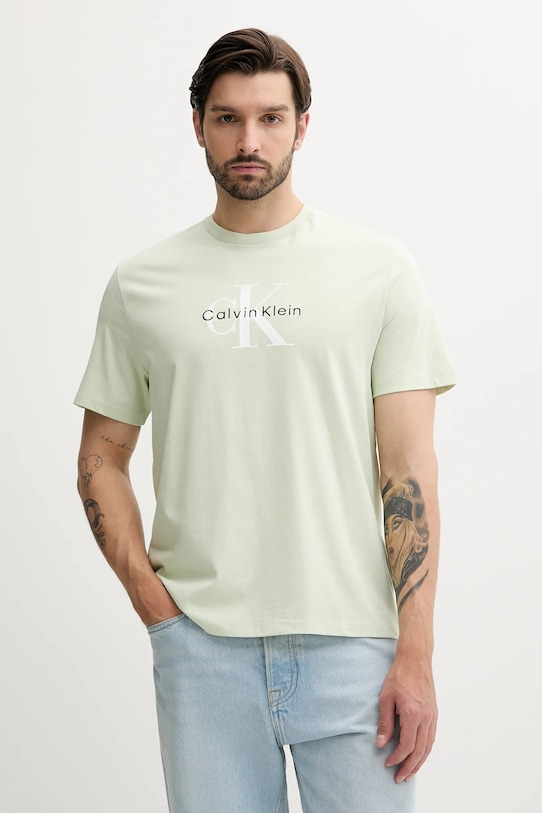 

Футболка Calvin Klein Jeans, зеленый