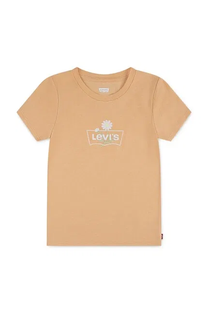 Футболка с коротким рукавом DAISY BATWING Levi's, оранжевый