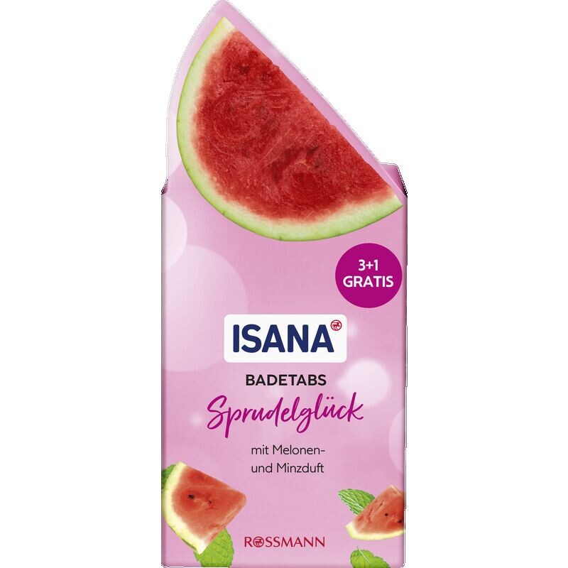 

Таблетки для ванны «Сверкающее счастье», набор из 4 шт ISANA, 80 g