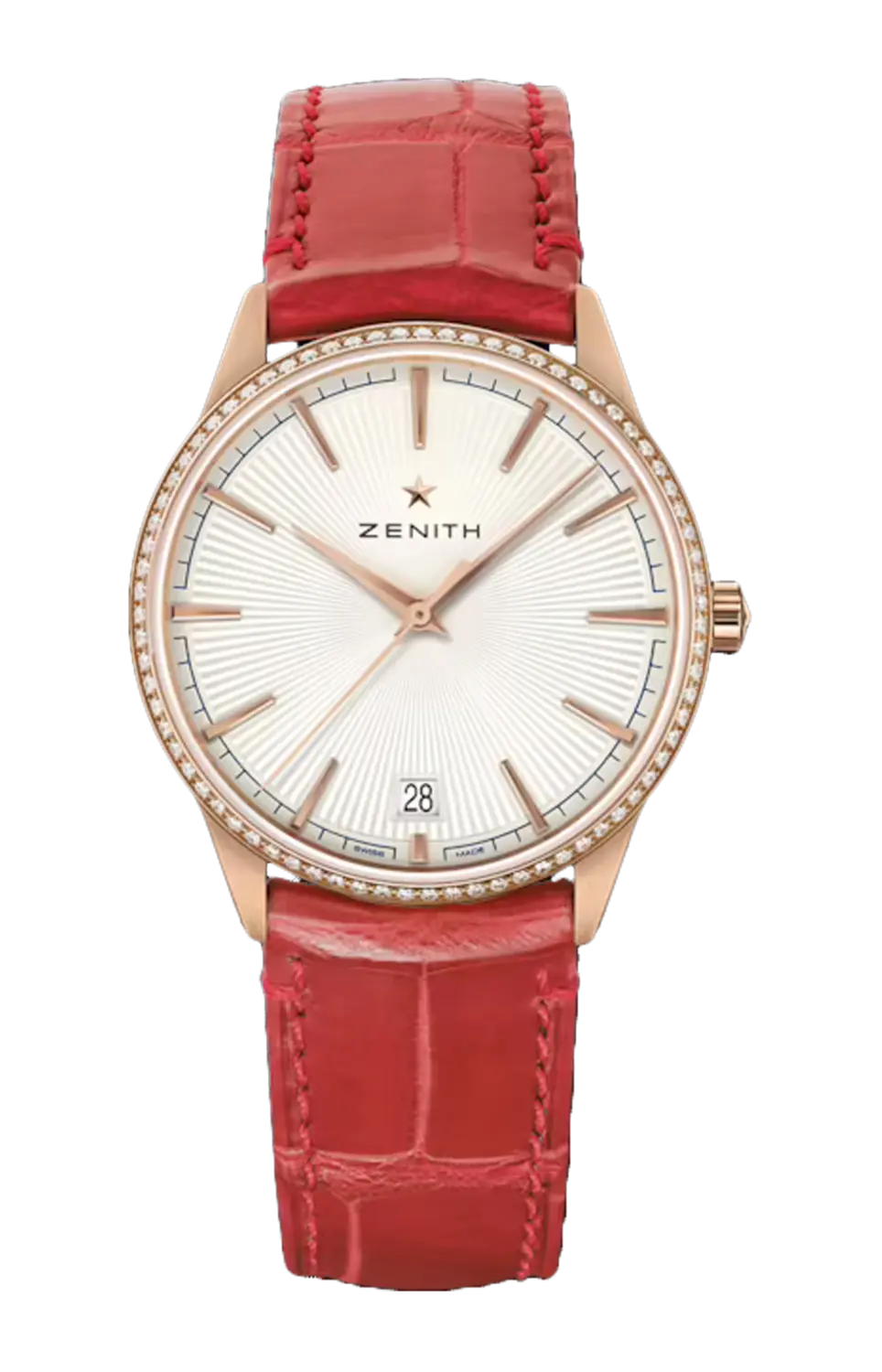 

Часы Zenith Elite classic с бриллиантами 36 мм