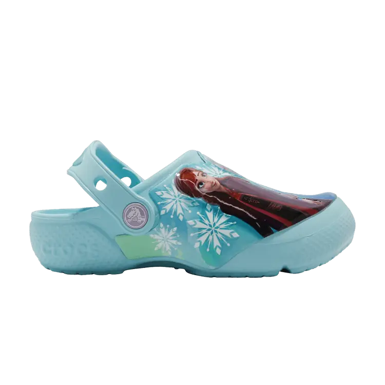 

Кроссовки Crocs Frozen 2 x Clog Kids Fun Lab - Anna And Elsa, синий