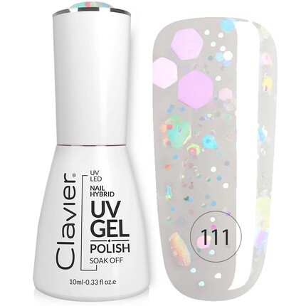 

Роскошный лак для ногтей Hybrid Uv Gel Hybrid 111 - 10 мл Clavier