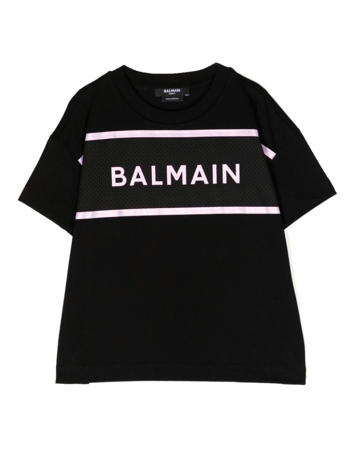 

Футболка с логотипом Balmain Kids, черный