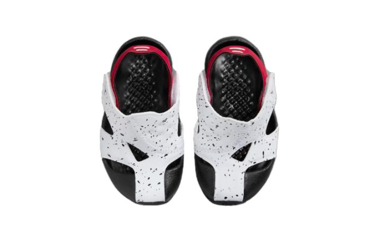 Футболка Flare Anti Slip Wear Resistant Низкие Топы Белый Красный Малыши и Дети Jordan — фото 4