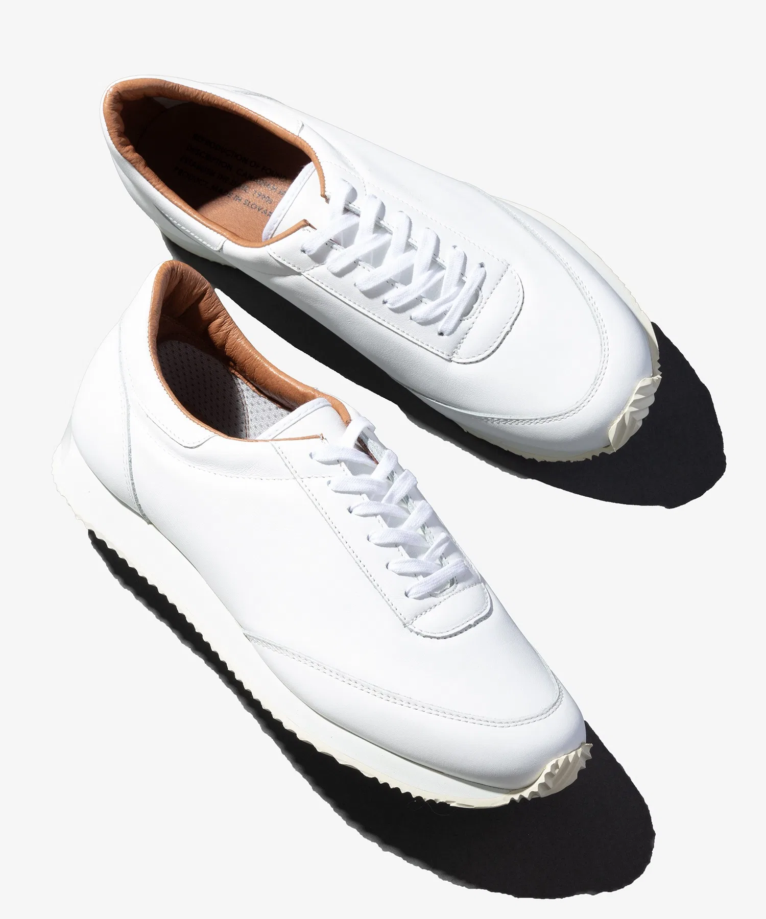 Мужские кроссовки из кожи Reproduction of Found CANADIAN MILITARY TRAINER белые