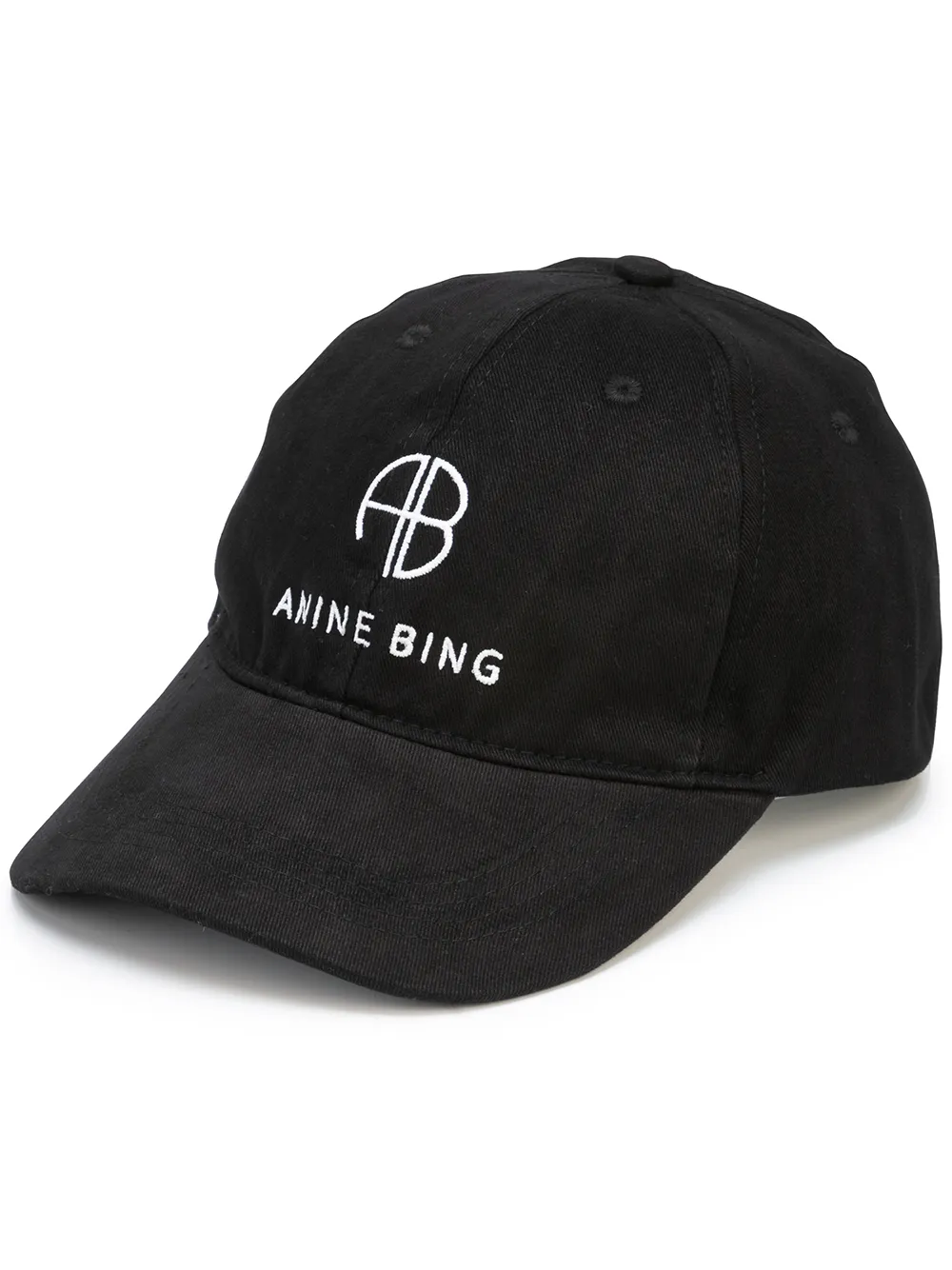 

Бейсболка Jeremy с вышитым логотипом ANINE BING, черный