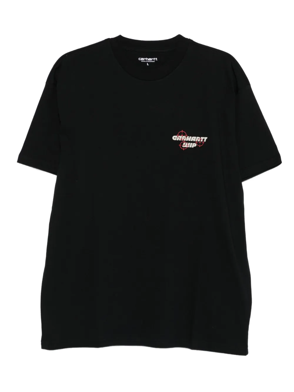 

Футболка из органического хлопка с логотипом CARHARTT WIP, черный