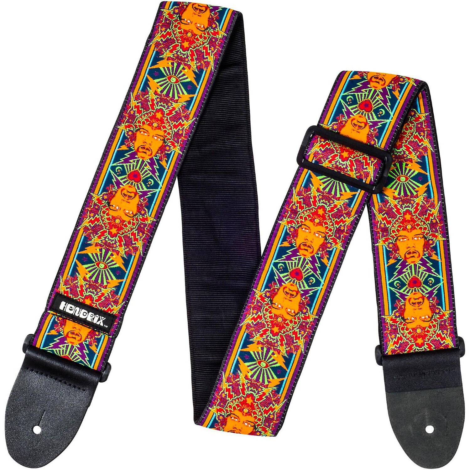 

Ремень для плаката Dunlop Jimi Hendrix 2,5 дюйма.