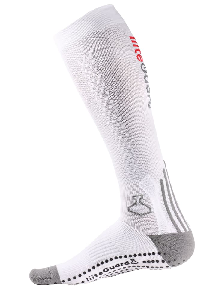 

LiiteGuard Беговые носки SHIN-TECH белого цвета