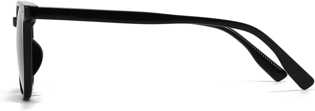 

Солнцезащитные очки с защитой UV400 | Круглая оправа, линзы конфетного цвета | Для женщин и мужчин, для занятий спортом на открытом воздухе и вождения DSVIGF, Black