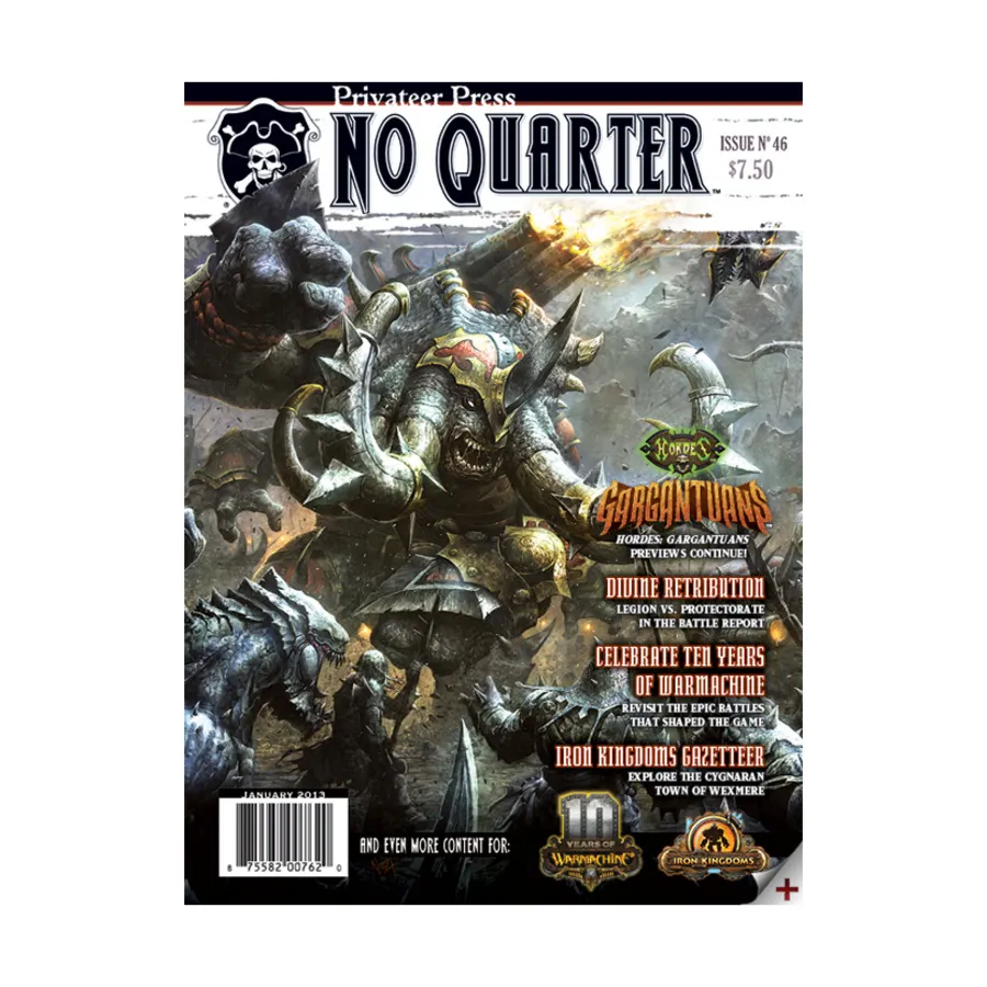 

# 46 «Гиганты, Похитители Рока, Горнило Патриота», No Quarter Magazine #01 - #50
