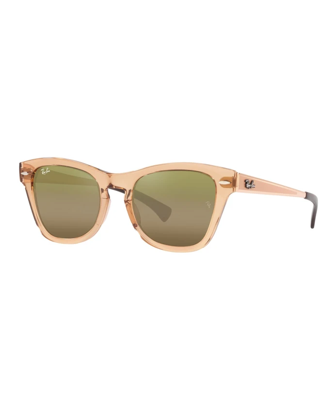 

Стильные солнцезащитные очки с алюминиевыми дужками. Ray-Ban, коричневый