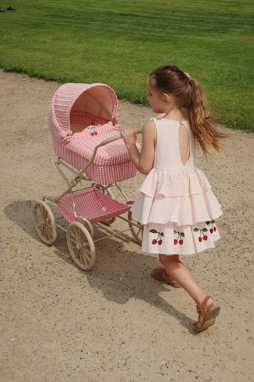 

Платье ELLIE DRESS GOTS Konges Sløjd, бежевый