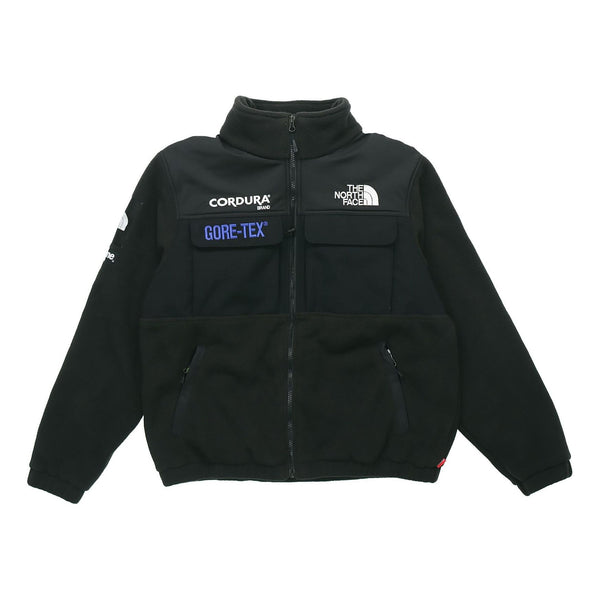 

Куртка fw18 the north face expedition fleece jacket black Supreme, черный