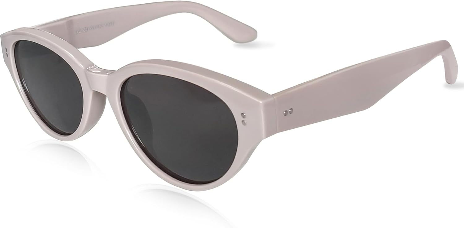 

Женские солнцезащитные очки с поляризацией и защитой от УФ-излучения для активного отдыха на открытом воздухе, стройнящая форма, крупная оправа, летний стиль, легкие (оправа цвета «тауп», серый) Lumiha, Taupe Frame Grey Lens