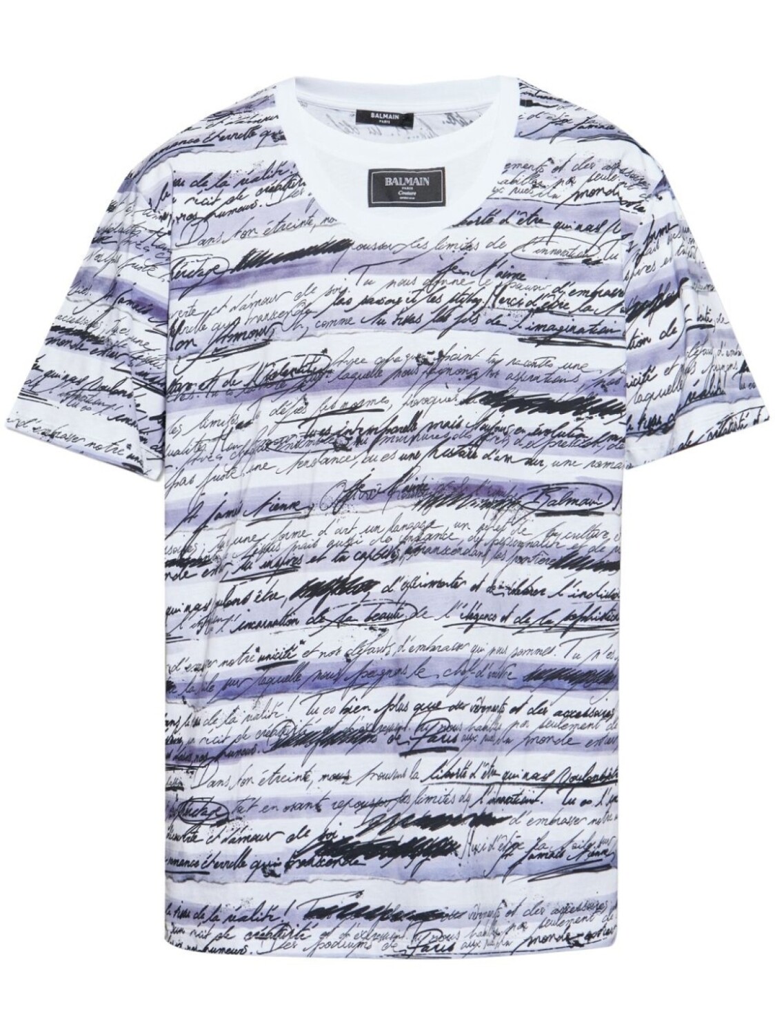 

Футболка Balmain Love Letter, белый