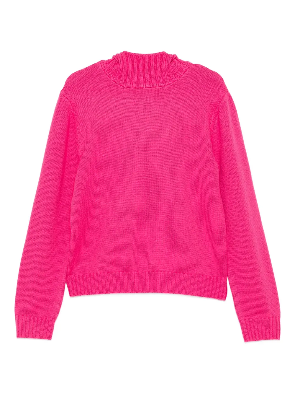 

Свитер с высоким воротом из мериносовой шерсти Charles Jeffrey Loverboy, розовый