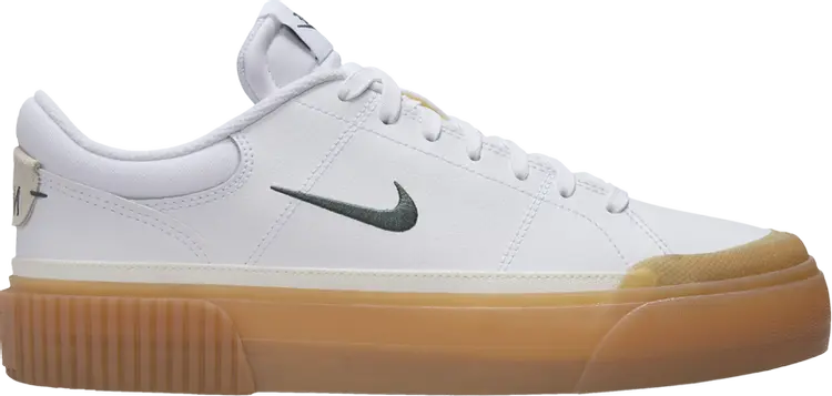 

Кроссовки Wmns Court Legacy Lift 'White Vintage Green Gum', белый