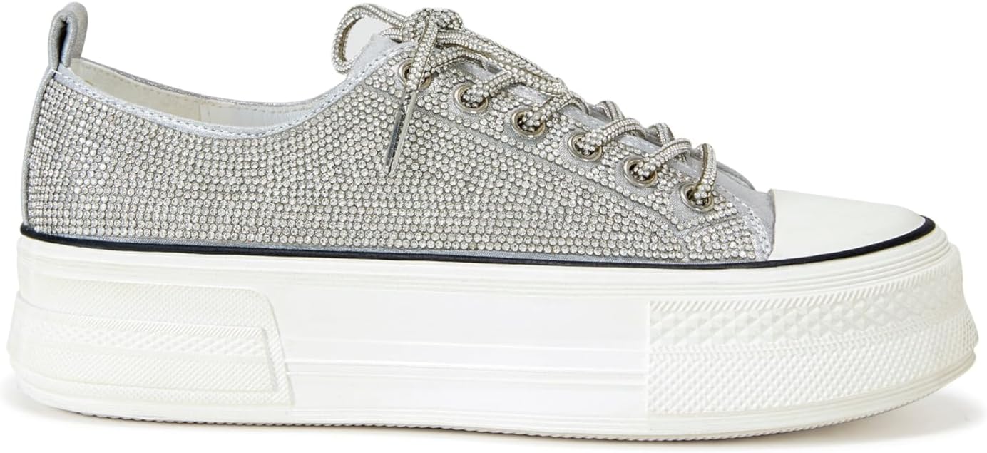 

Кроссовки AZALEA WANG Revival Flat, серебро