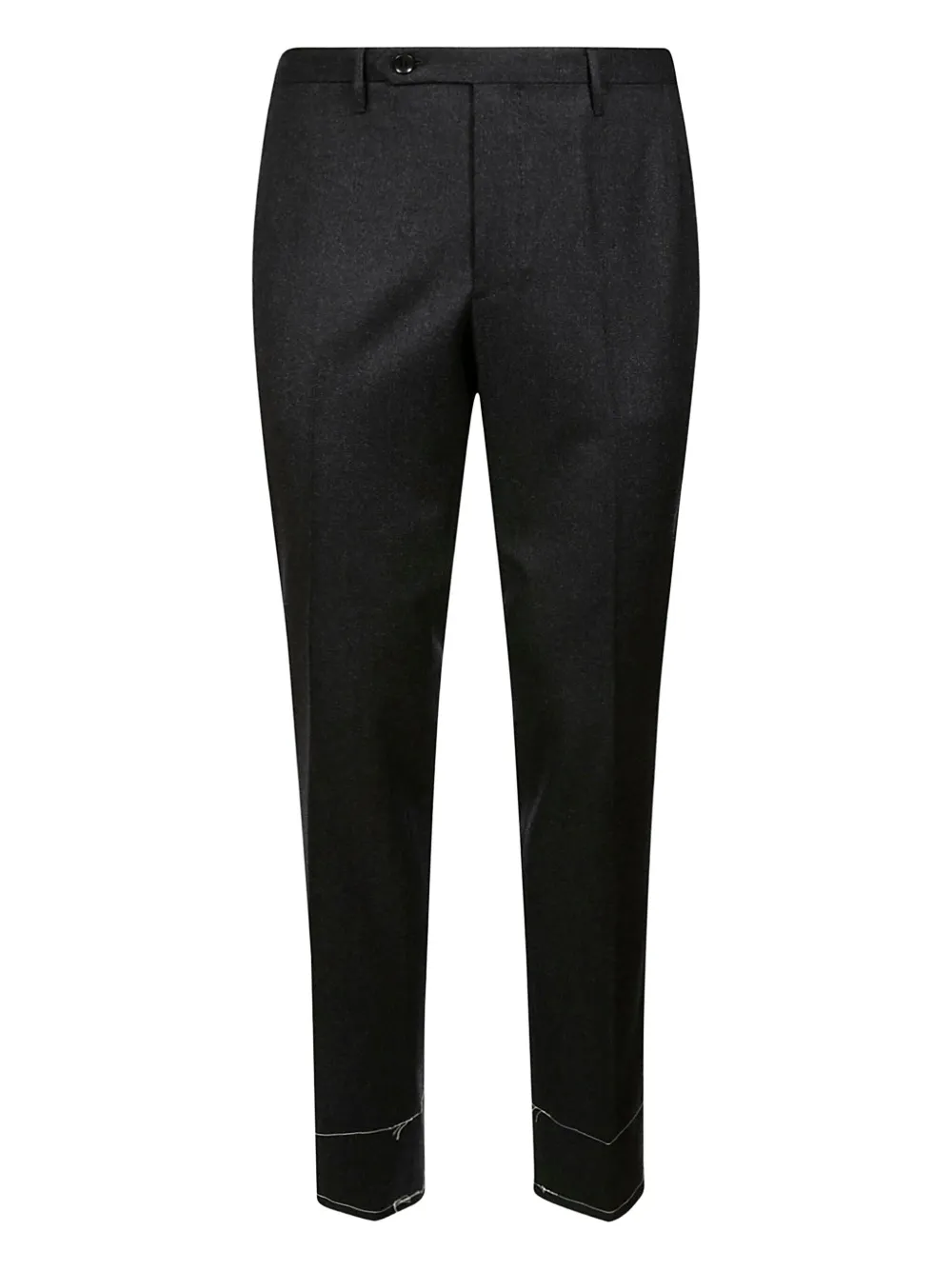 

Шерстяные брюки прямого кроя Rota, серый