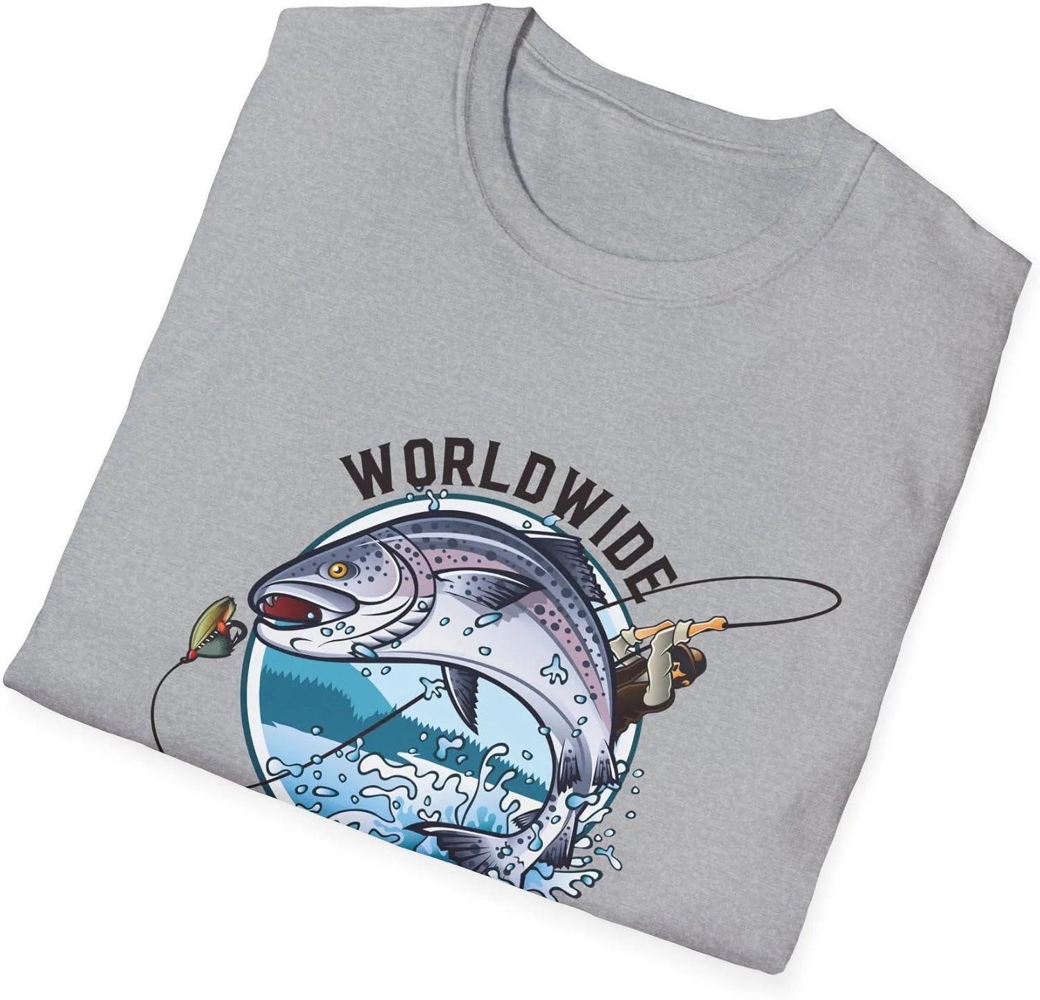 Футболка Fishing Handsome Bait and Tackle Shop — фото 4