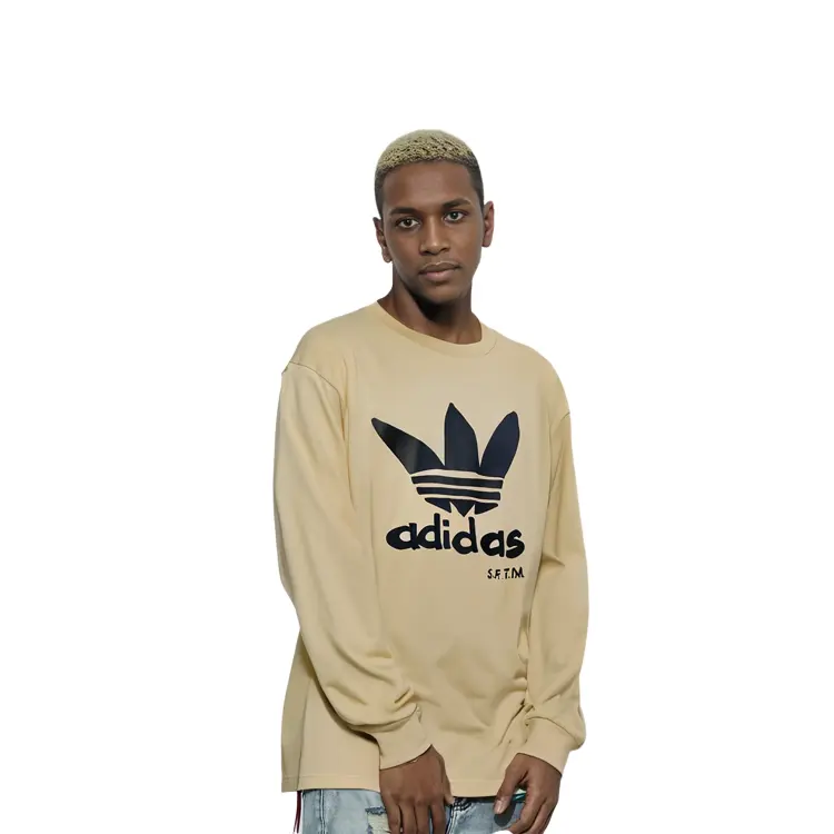 Футболка Song For The Mute X унисекс желтая Adidas Originals, желтый — фото 4