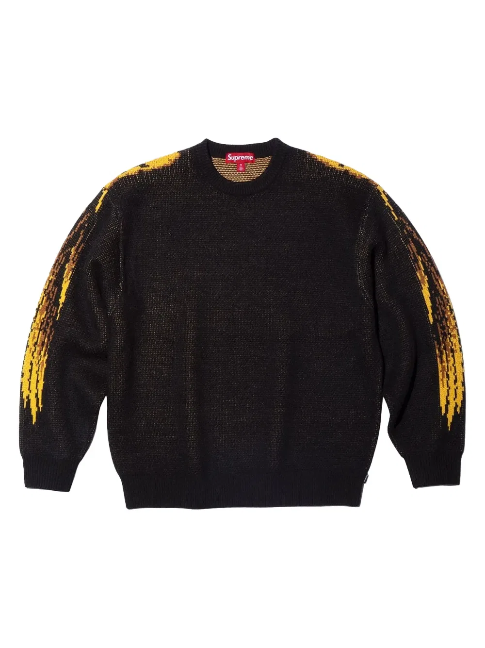 Свитер с логотипом антигероя X Supreme, черный