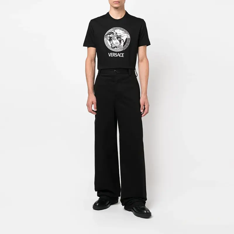 Футболка Medusa Printed VERSACE, черный — фото 4