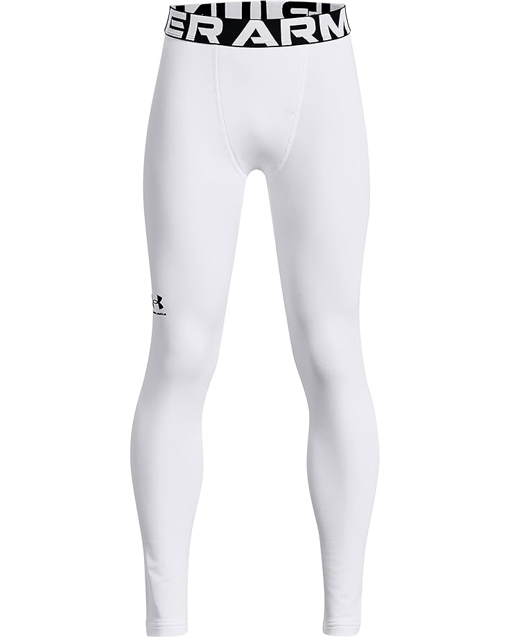 

Брюки Under Armour Kids ColdGear Armour Leggings, белый/черный