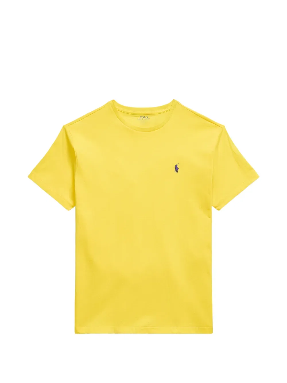 Футболка с логотипом пони Polo Ralph Lauren, желтый