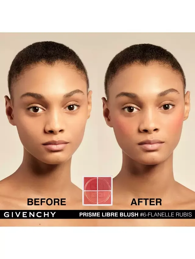 Румяна Prisme Libre Givenchy, 06 Flanelle Rubis — фото 3