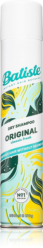 

Оригинальный освежающий, впитывающий жир сухой шампунь Batiste, 350 мл