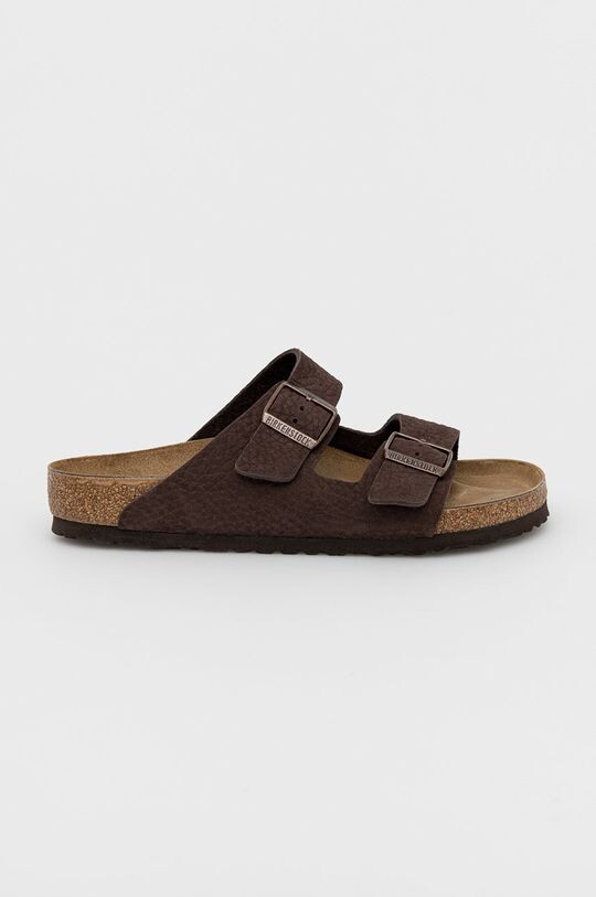 

Шлепанцы Arizona из нубука Birkenstock, коричневый