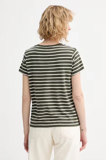 Футболка с V-образным вырезом Perfect Vneck Levi's, зеленый — фото 3