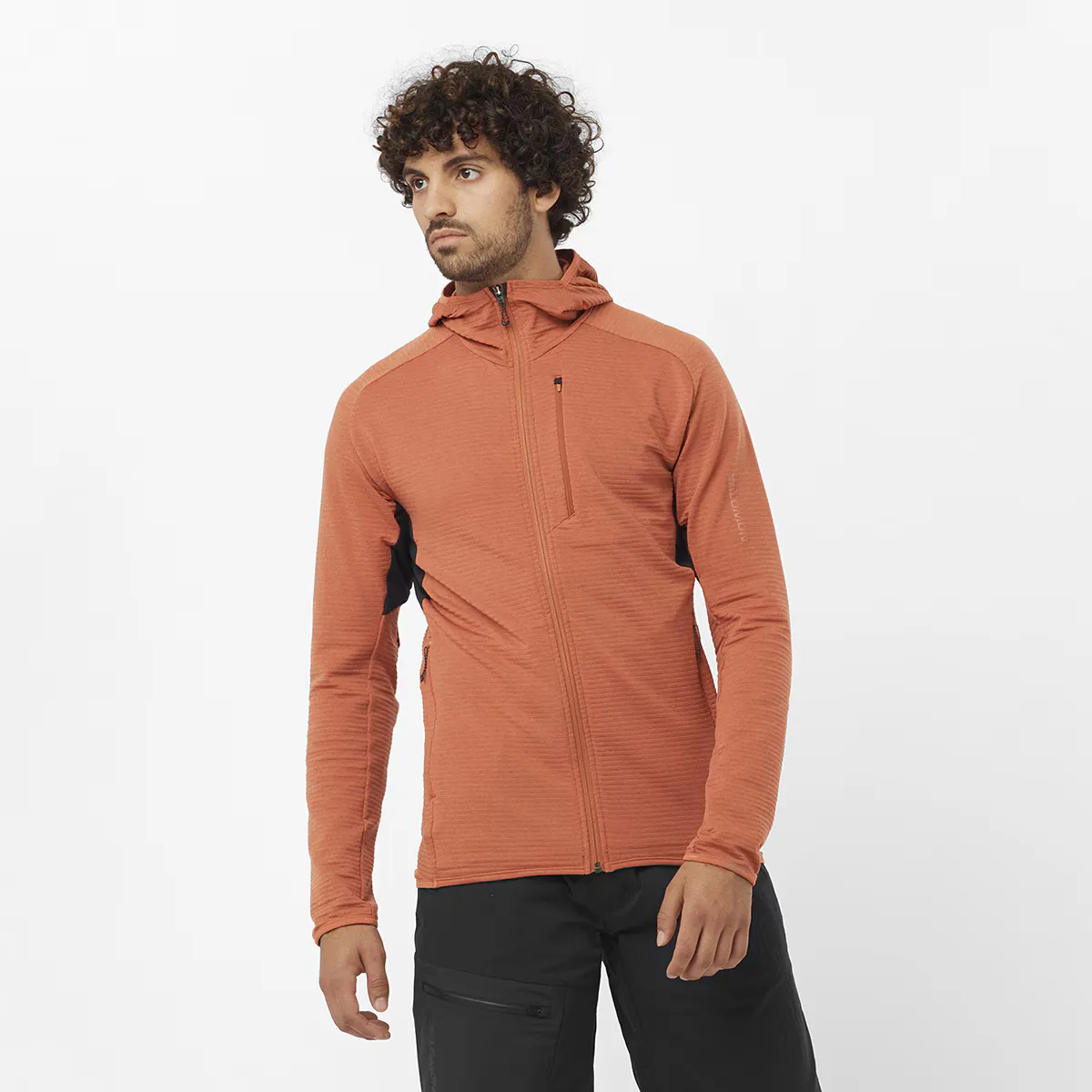 

Мужская куртка Salomon Essential Lightwarm, коричневый