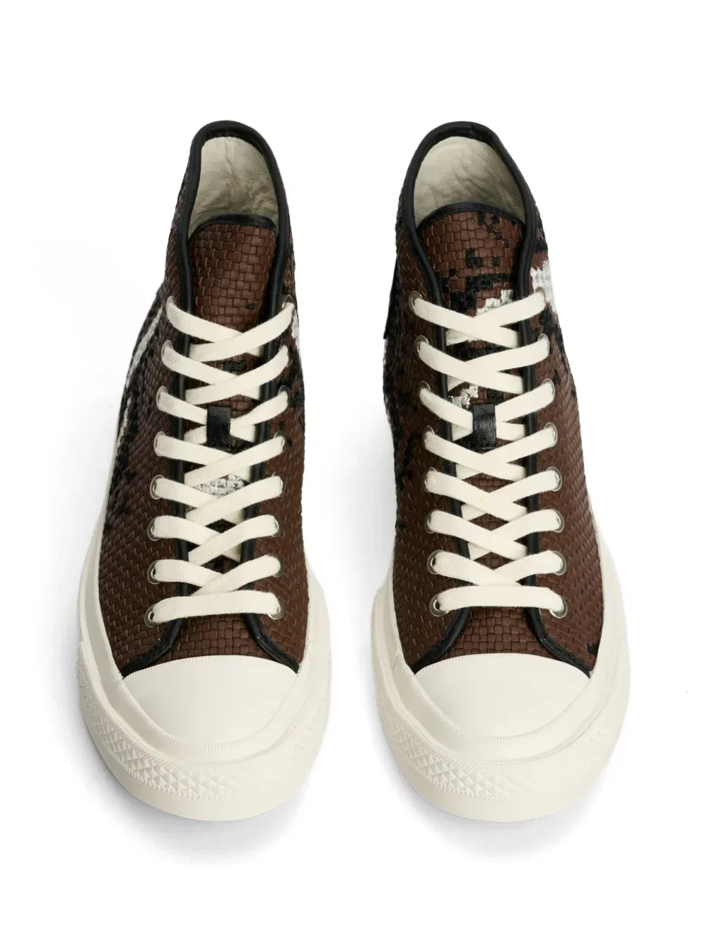 Кроссовки Chuck Taylor All Star из плетеной кожи Converse, коричневый — фото 4