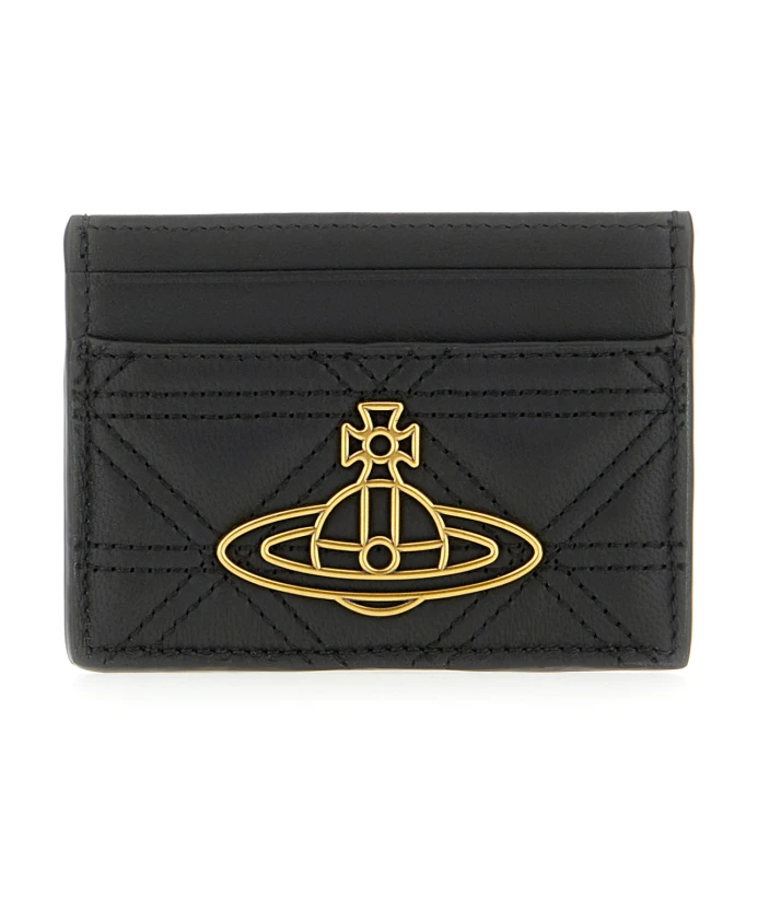 

Стильный кошелек с уникальным дизайном. Vivienne Westwood, черный